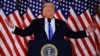 صدر ٹرمپ کا ووٹوں کی گنتی روکنے کے لیے سپریم کورٹ جانے کا اعلان